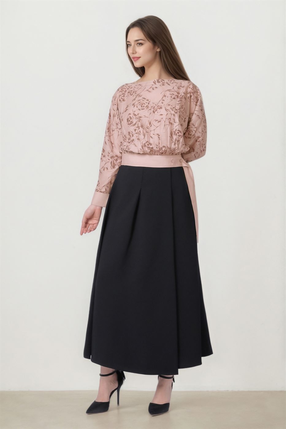 Rose Mist Bloom Top - Femi9 EG