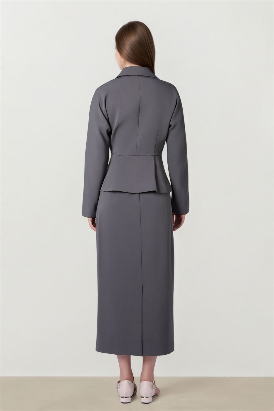 Classic Gray Skirt - Femi9 EG