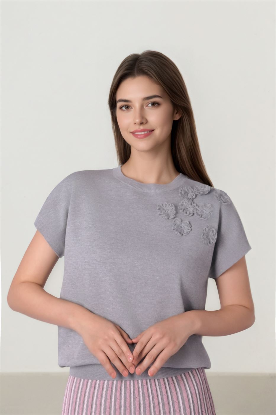 Shoulder Bloom Pullover - Femi9 EG