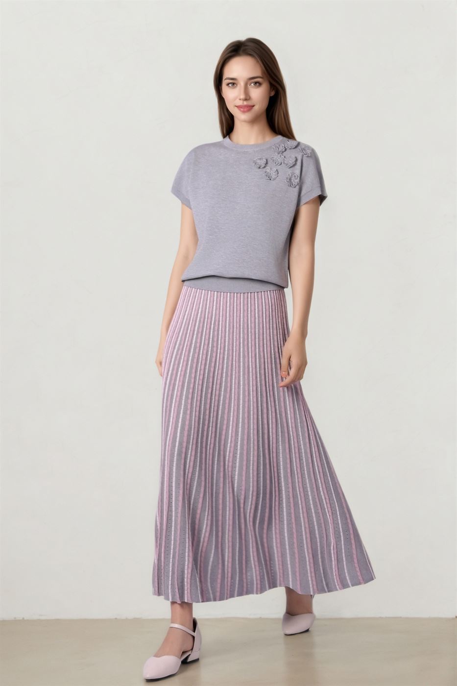 Pleated Harmony Skirt - Femi9 EG
