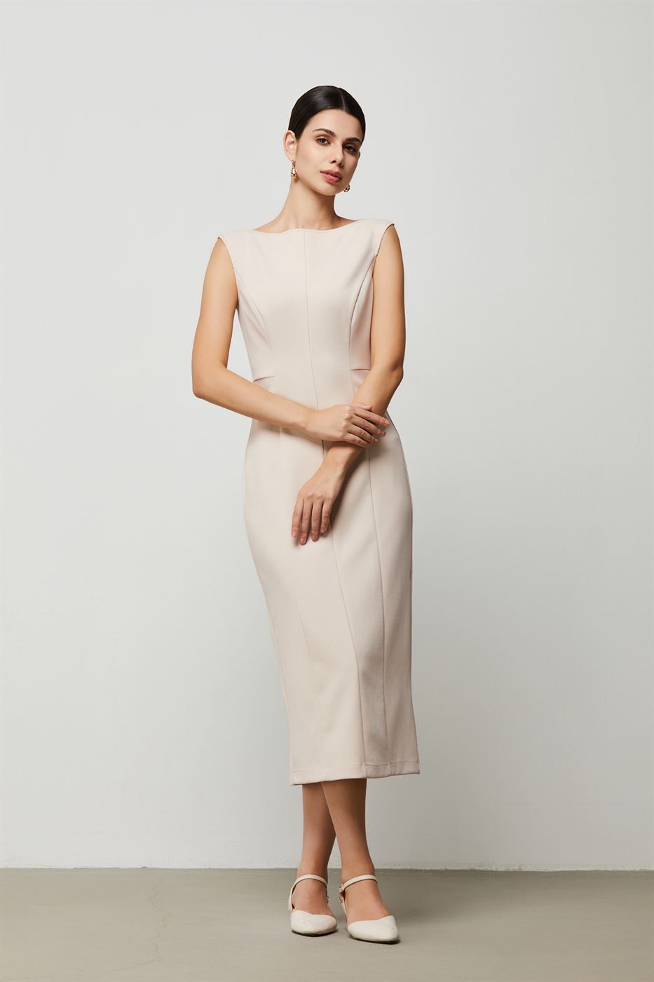 Sleeveless Bodycon Dress - Femi9 EG