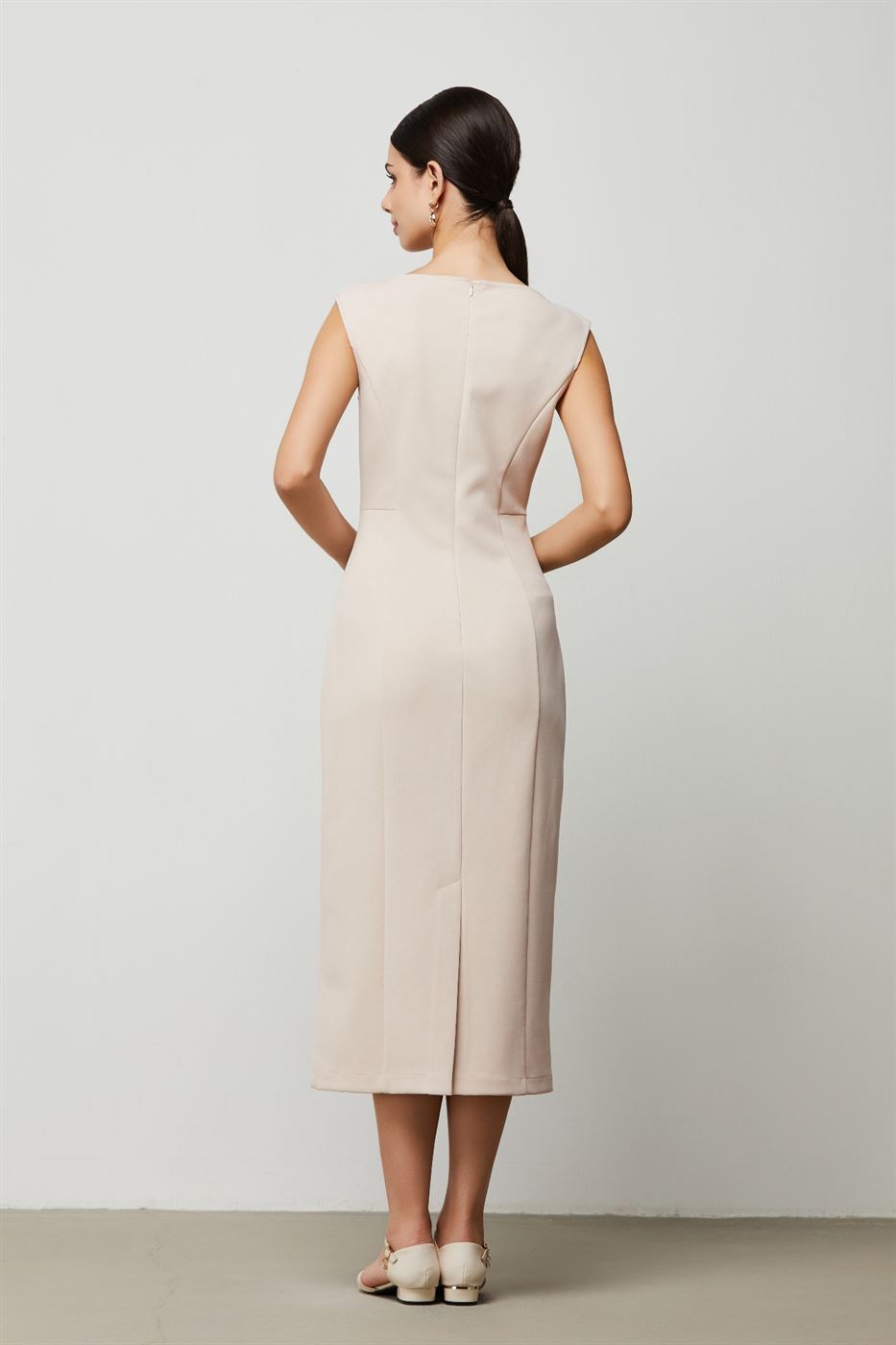 Sleeveless Bodycon Dress - Femi9 EG