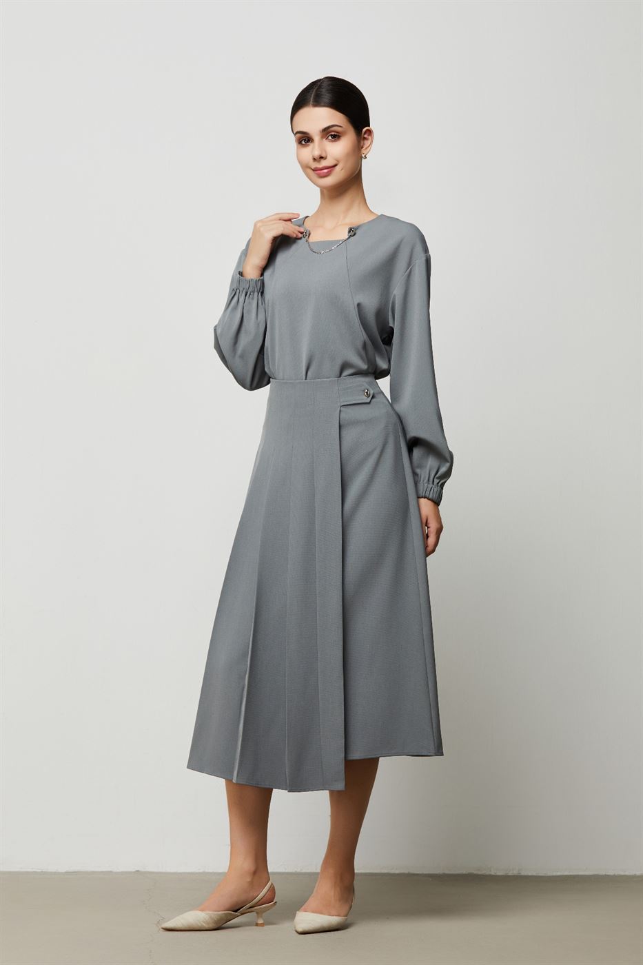 Pleated Classic Skirt - Femi9 EG