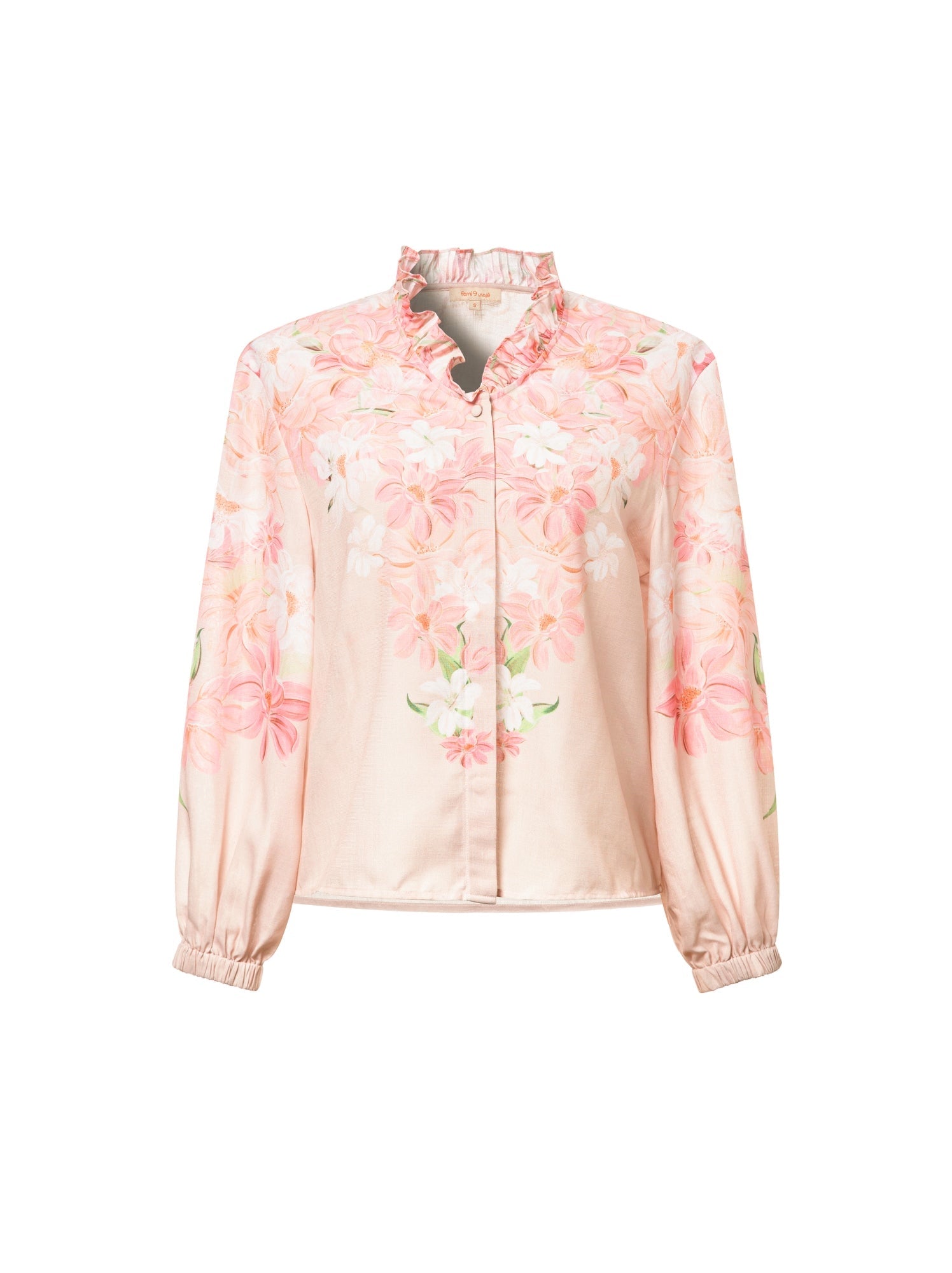 Blush Blossom Elegance Top - Femi9 EG