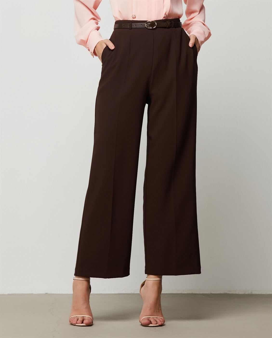 Classic Belted Pants - Femi9 EG