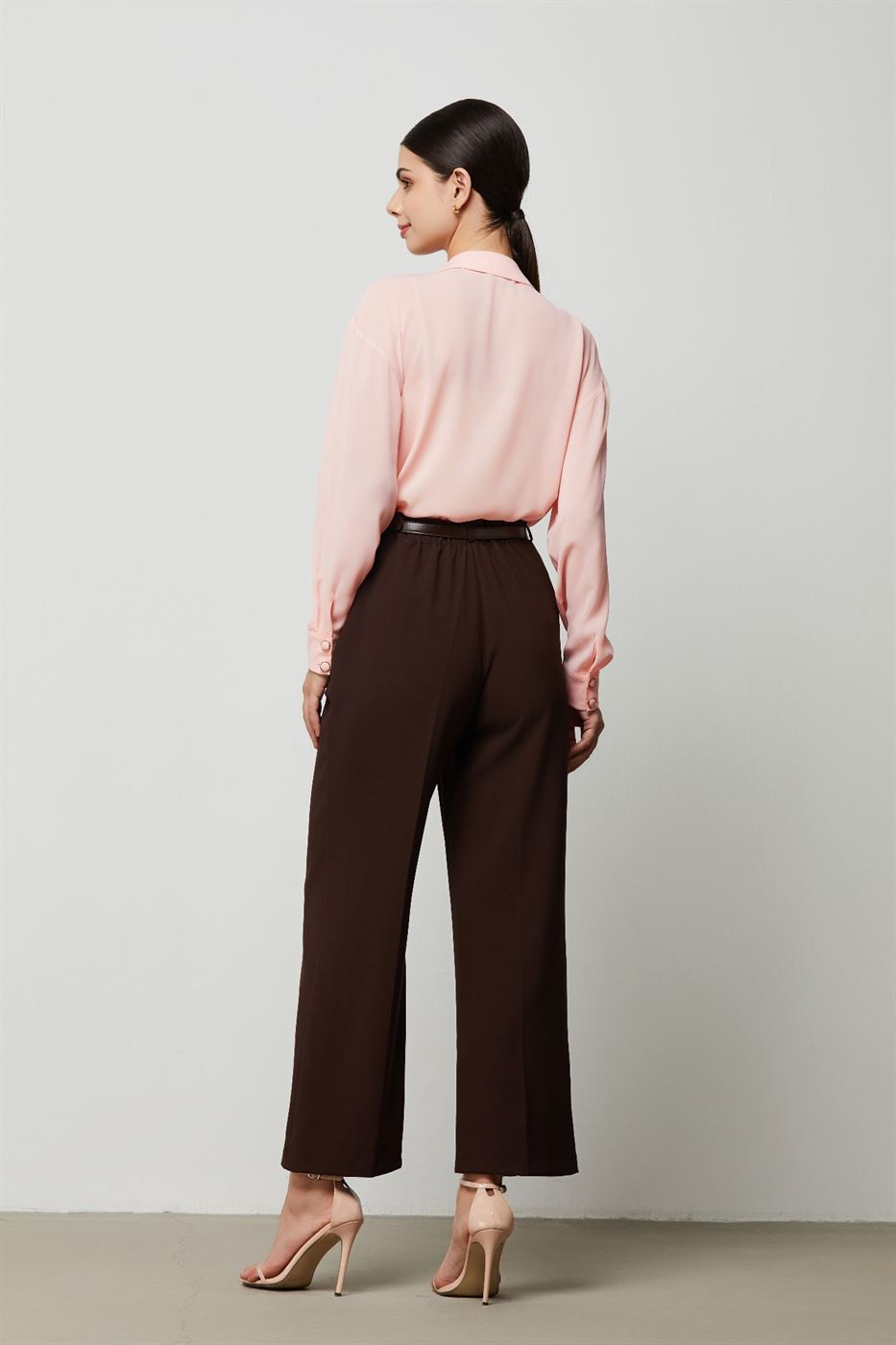 Classic Belted Pants - Femi9 EG