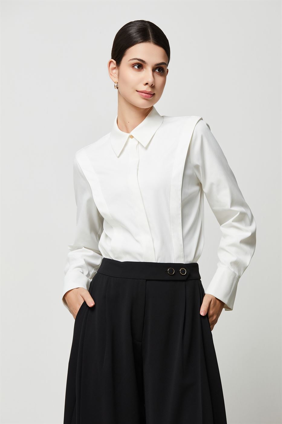White Classic Shirt - Femi9 EG