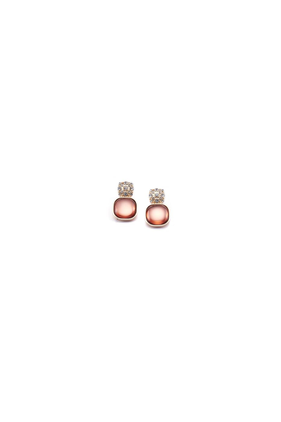 Double Drop Crystal Earrings - Femi9 EG