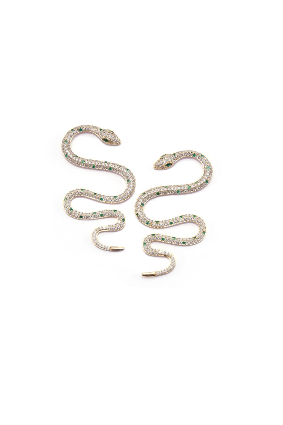 Snake Shape Earrings - Femi9 EG