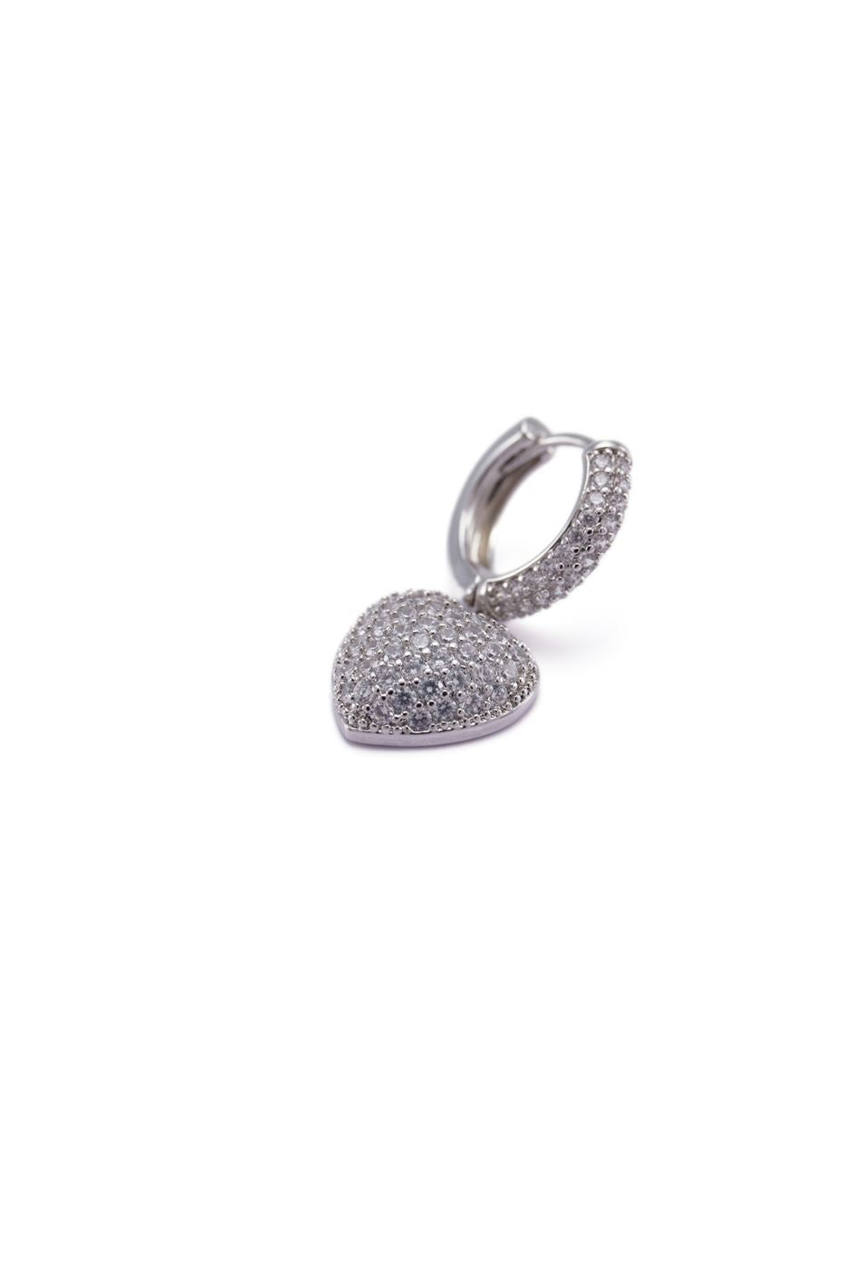 Double Drop Heart Earrings - Femi9 EG