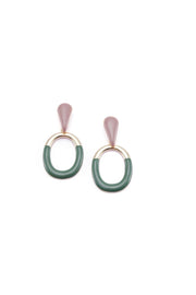 Double Drop Oval Earrings - Femi9 EG