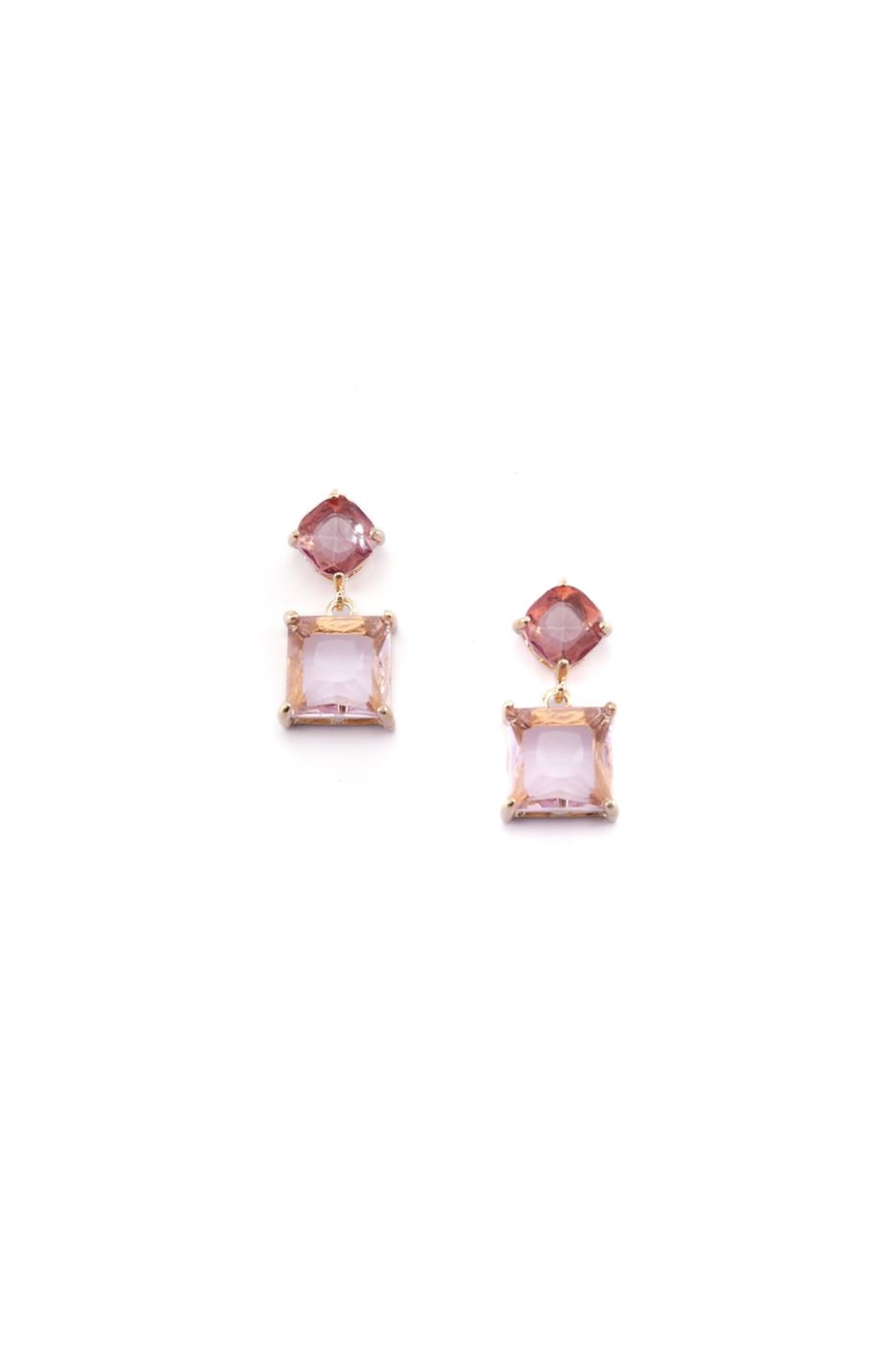 Double Drop Mix Shapes Earrings - Femi9 EG