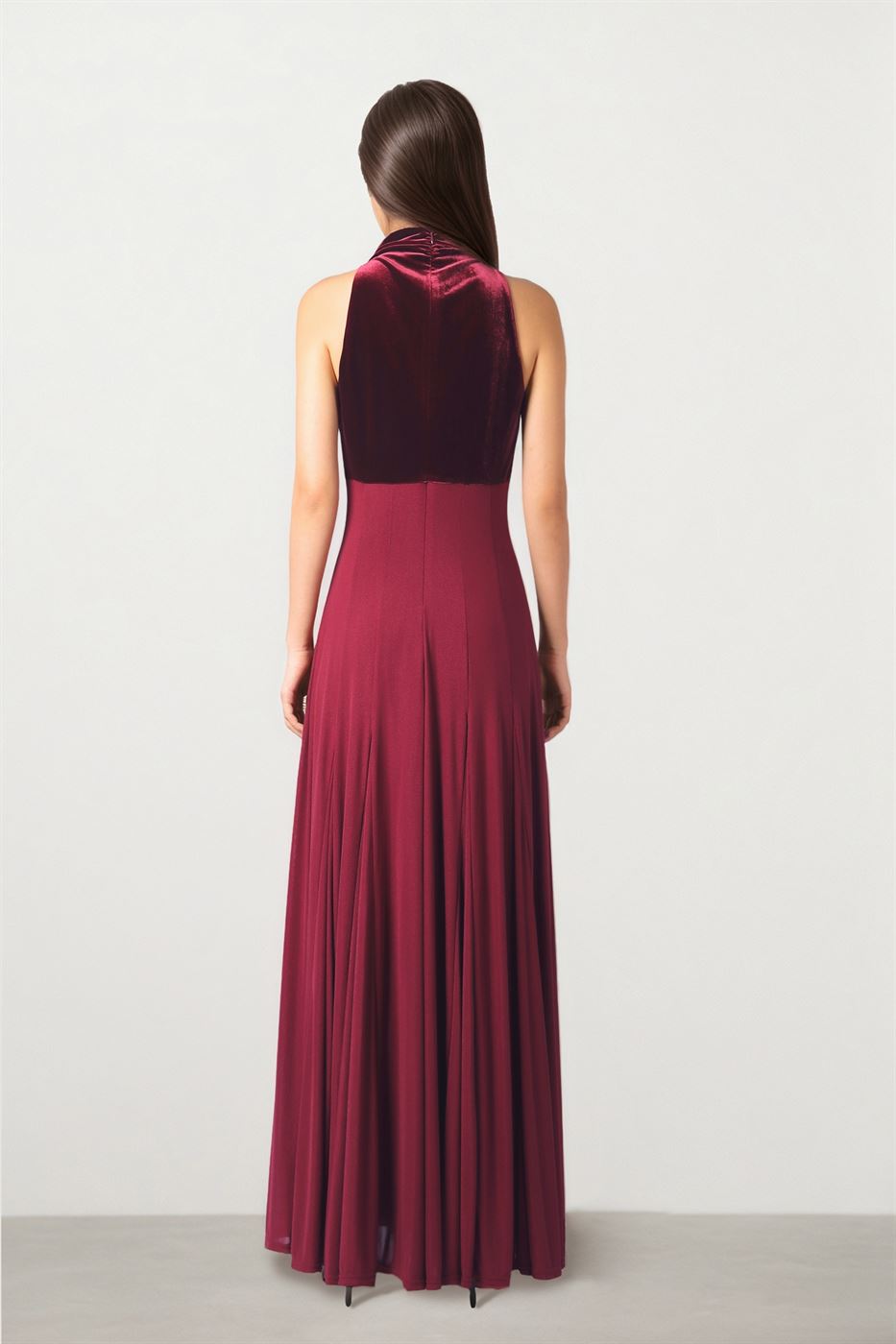 Burgundy Maxi Dress