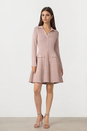 SHORT KNIT DRESS