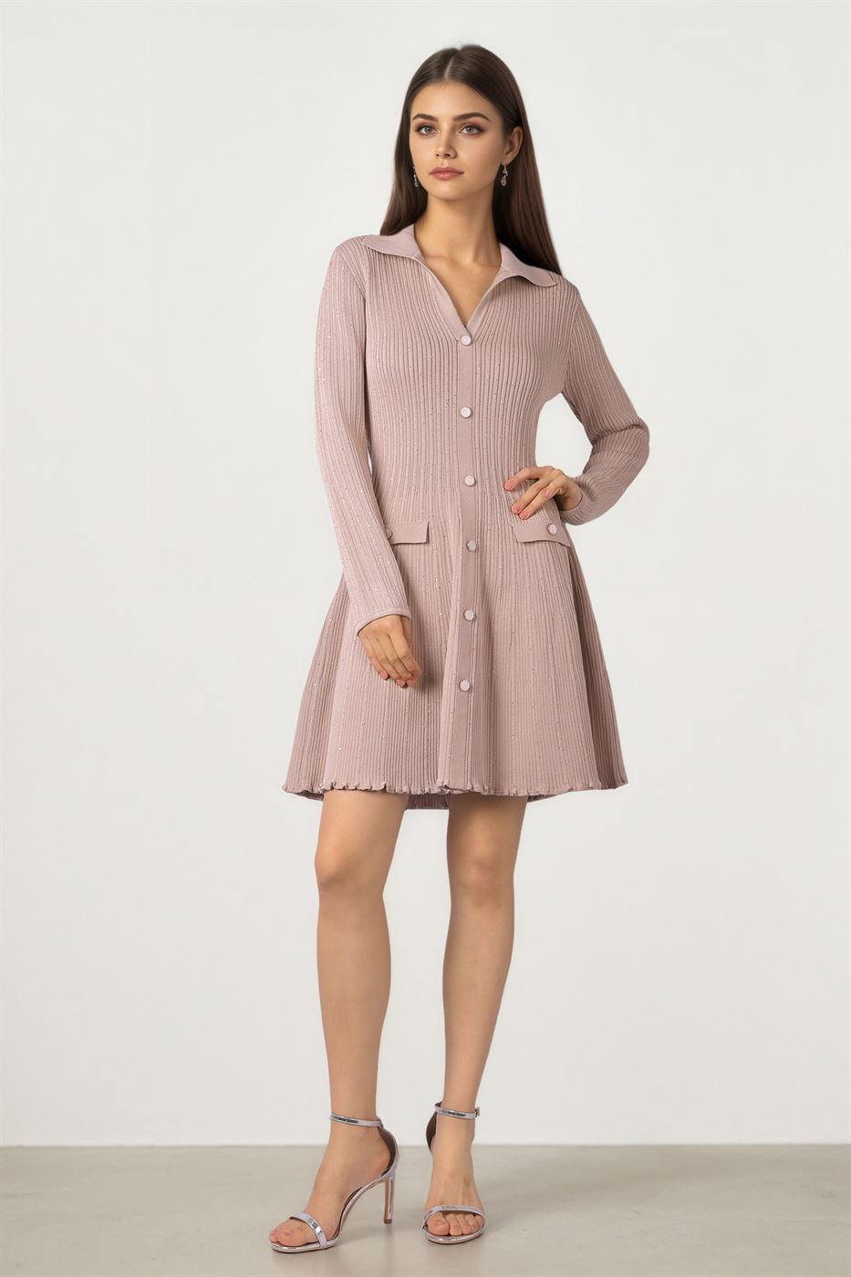 SHORT KNIT DRESS