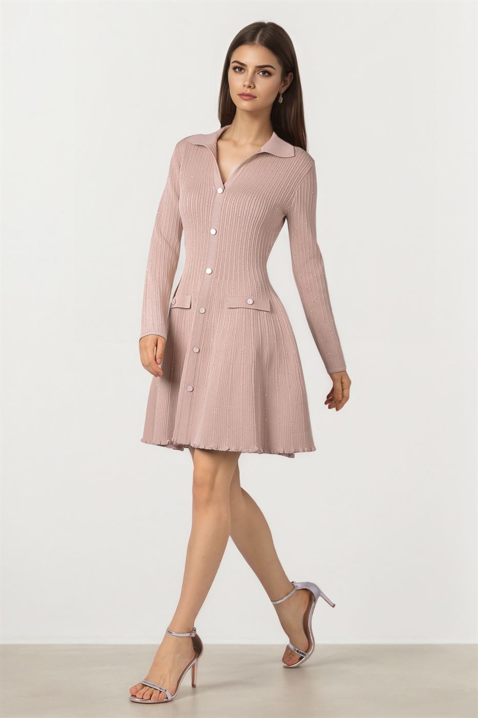 SHORT KNIT DRESS