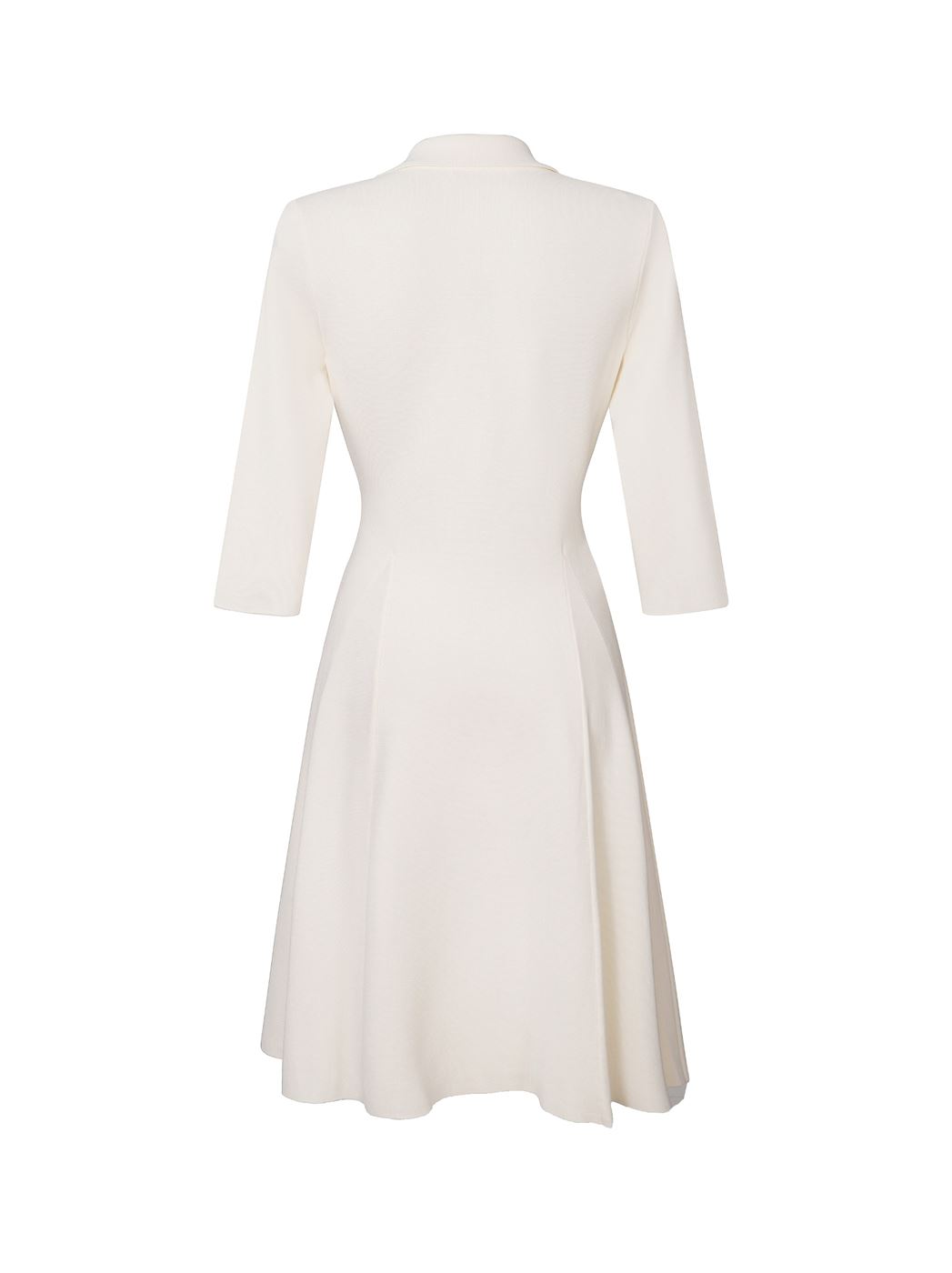 Double Breasted Wrap Kint Dress