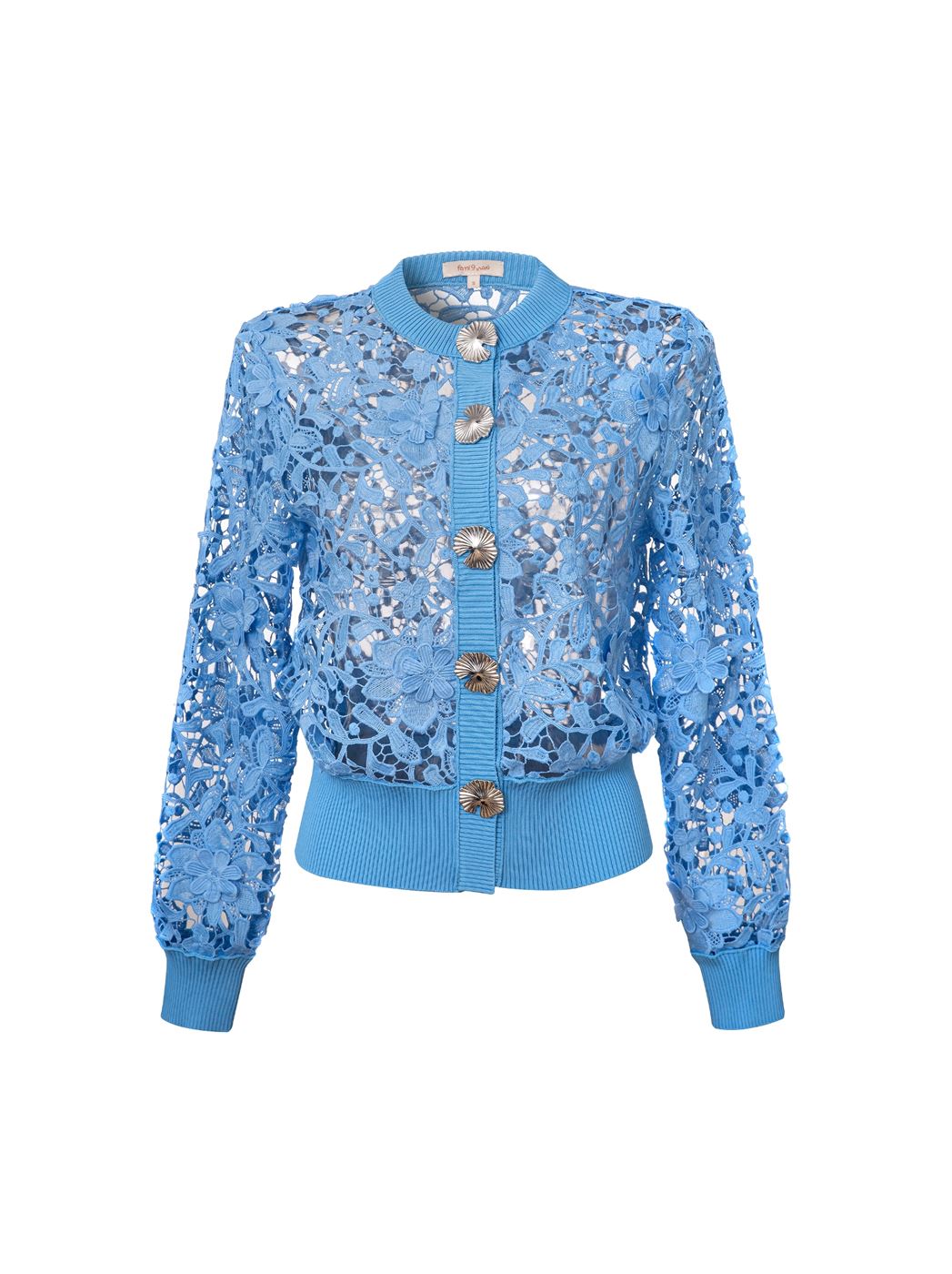 Blue Lace Cardigan