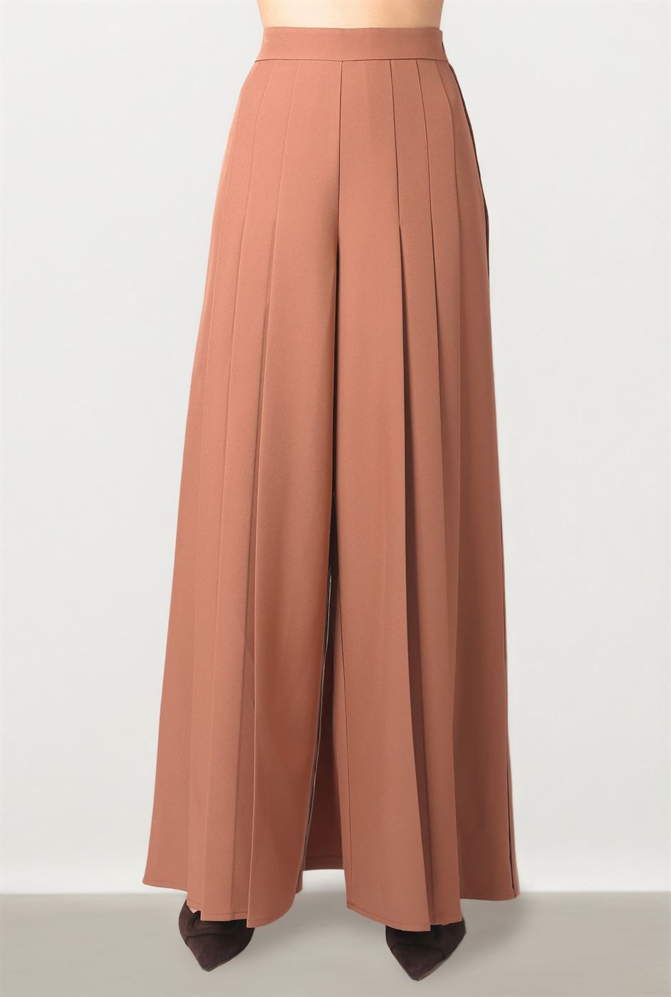 High Waisted Pleated Pants