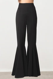 Crepe Full-Length Pants