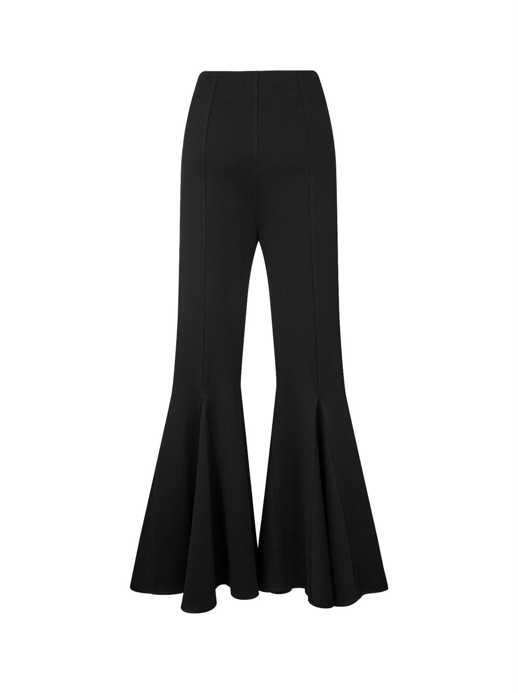 Crepe Full-Length Pants