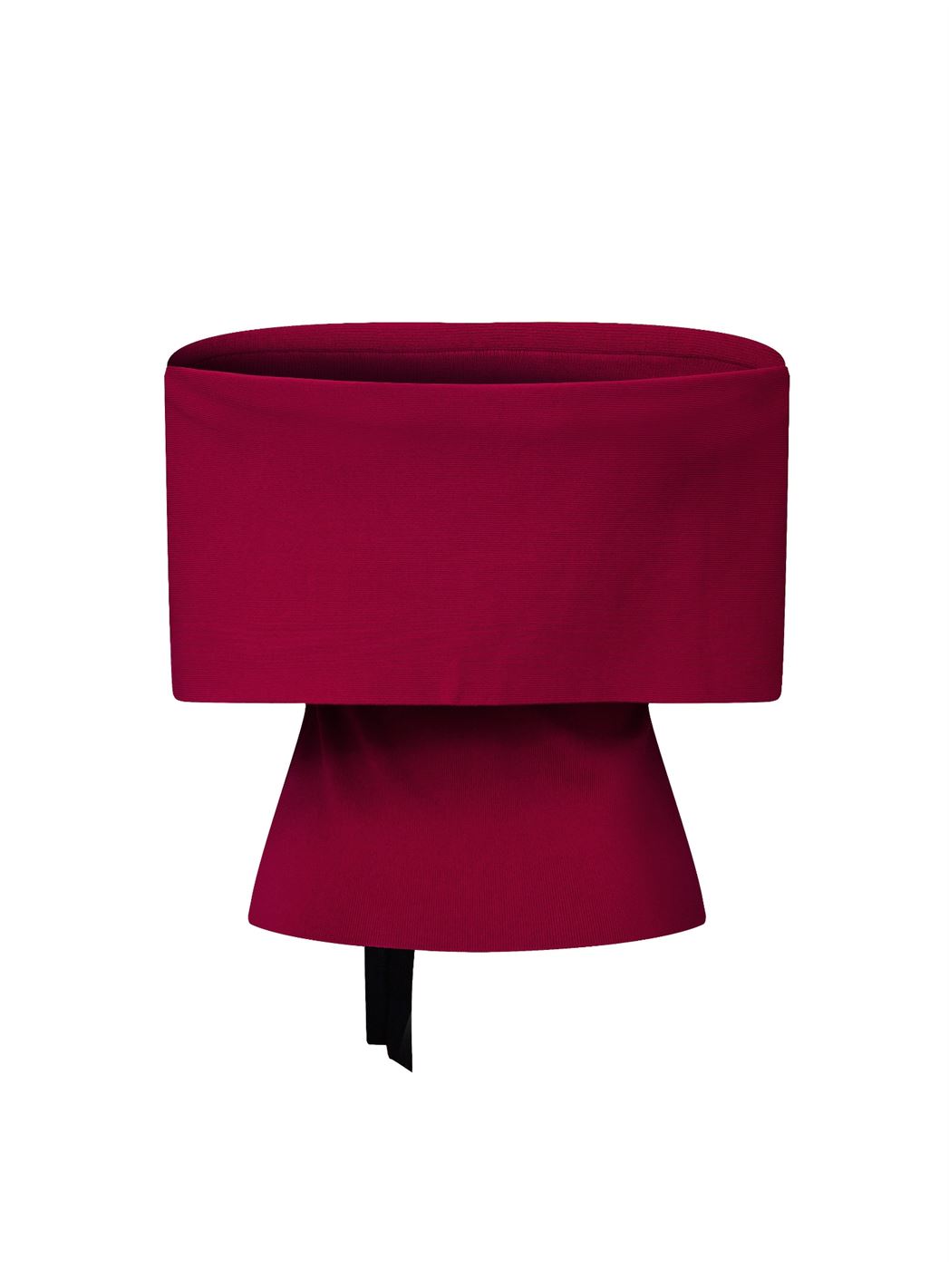 OFF SHOULDER BELTED TOP