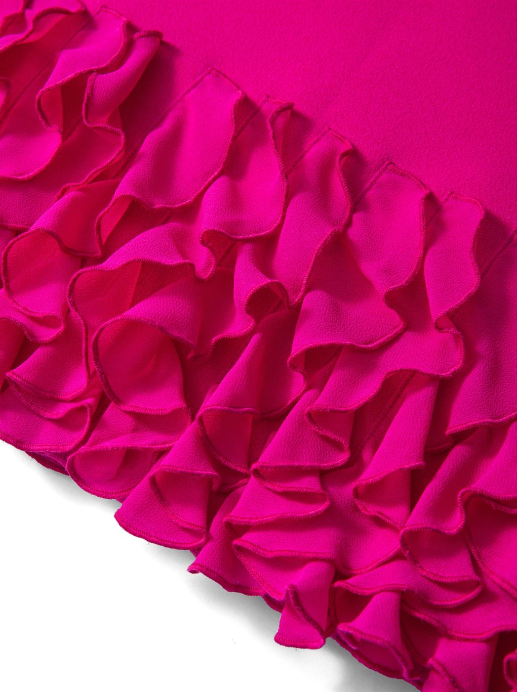 HIGH WAIST RUFFLE SKIRT