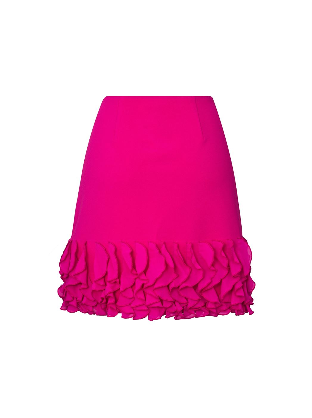 HIGH WAIST RUFFLE SKIRT