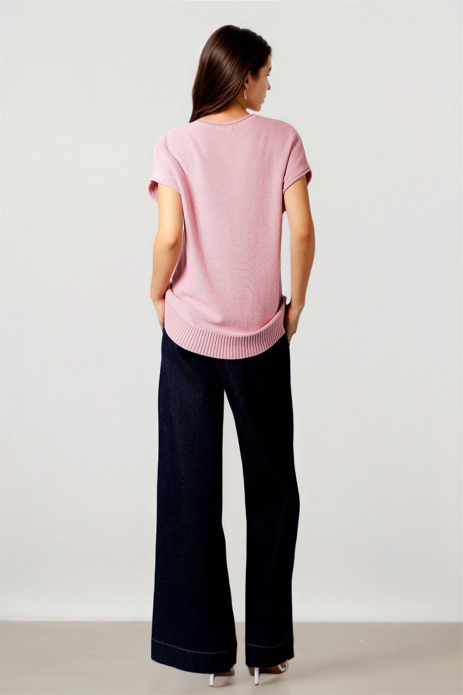 Floral Design Sweater