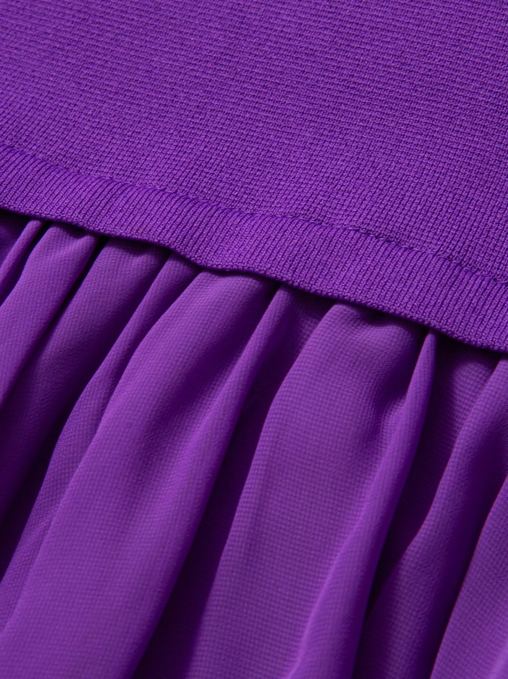 PURPLE KNITTED MAXI DRESS