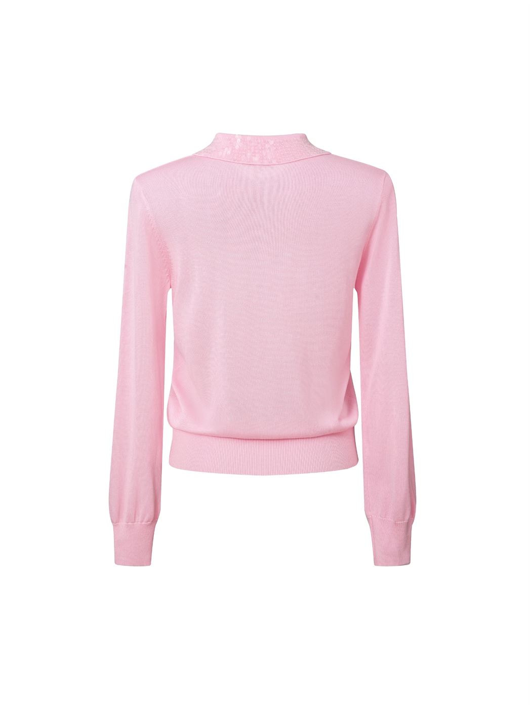 SEQUIN EMBELLISHED KNITTED TOP