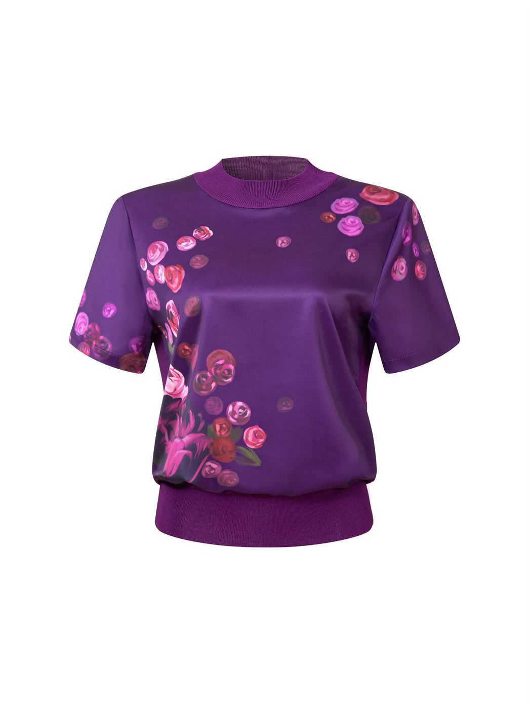 KNITTED PRINTED JUMPER