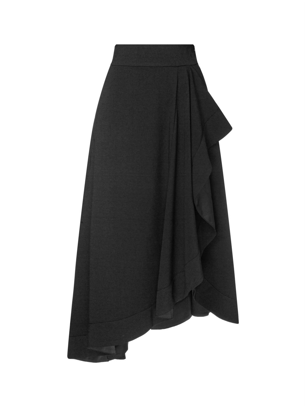Asymmetrical Crepe Skirt - Femi9 EG