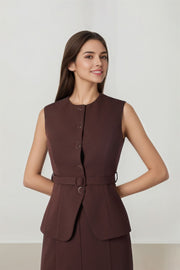 Tailored Jersey Vest - Femi9 EG