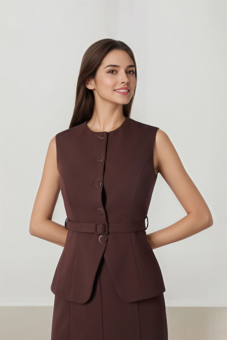 Tailored Jersey Vest - Femi9 EG