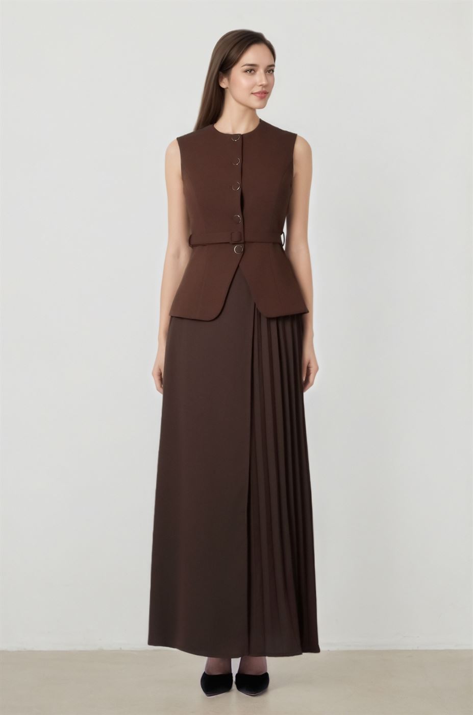 Tailored Jersey Vest - Femi9 EG
