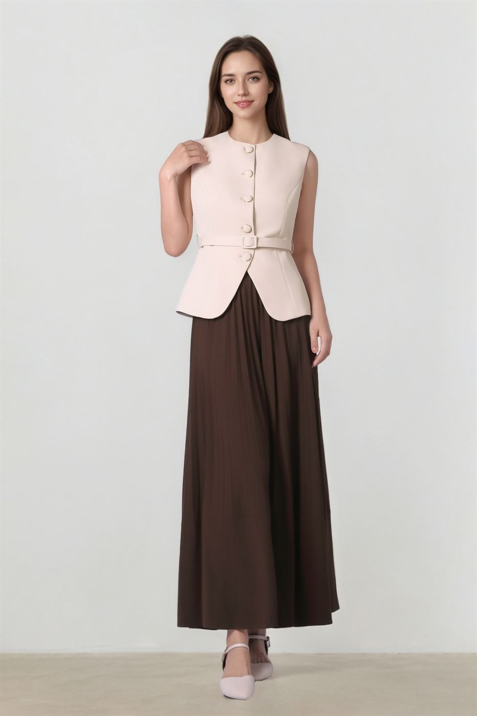 Tailored Jersey Vest - Femi9 EG