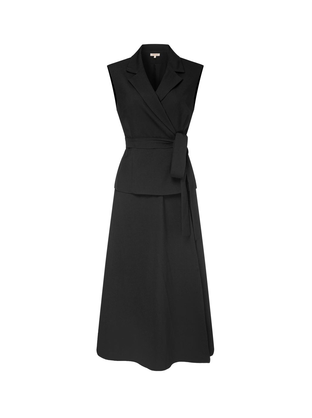 Sleeveless Belted Dress - Femi9 EG