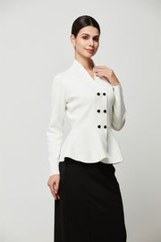 Peplum Elegance Cardigen - Femi9 EG