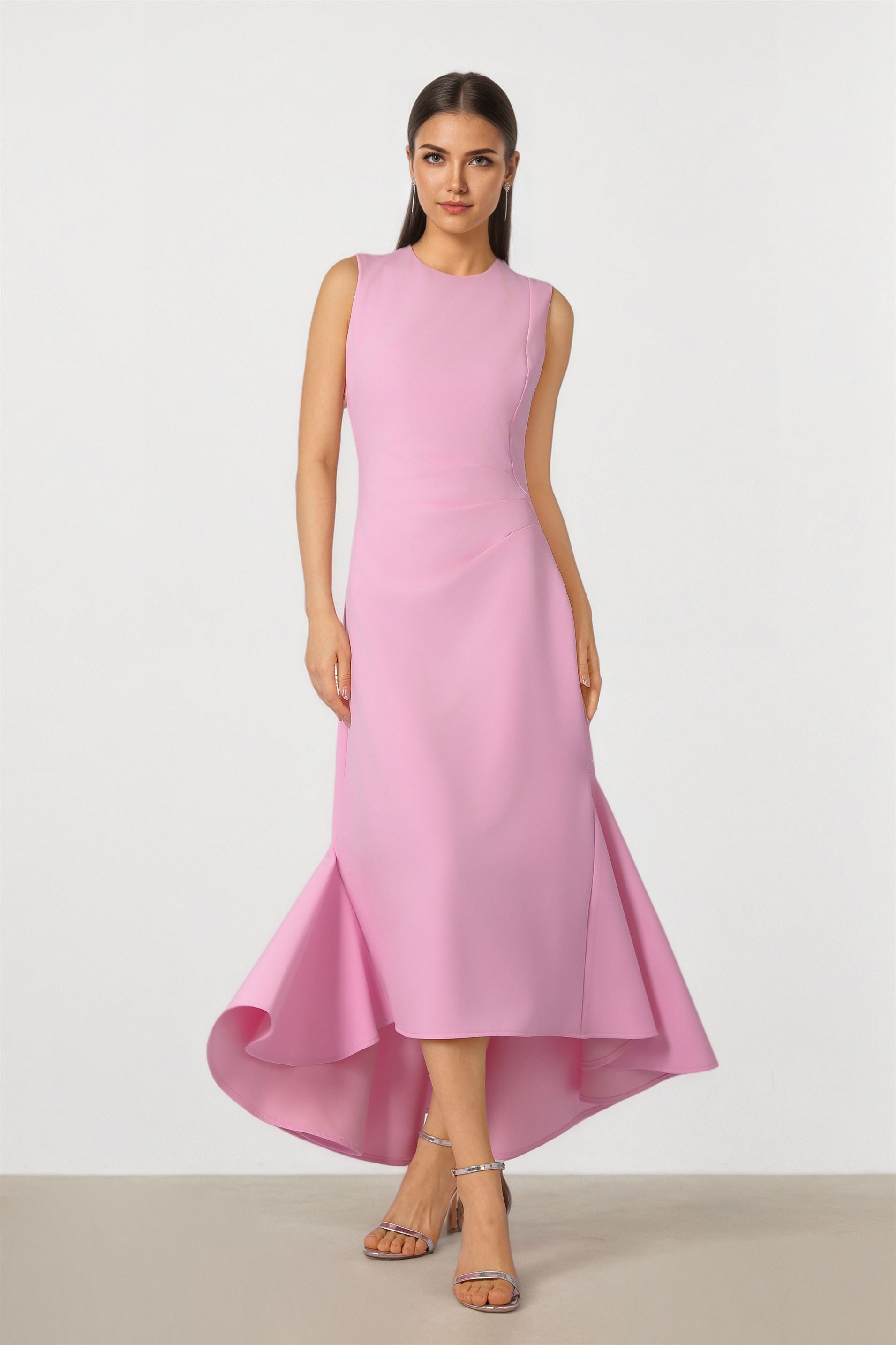 Flared Hem Dress