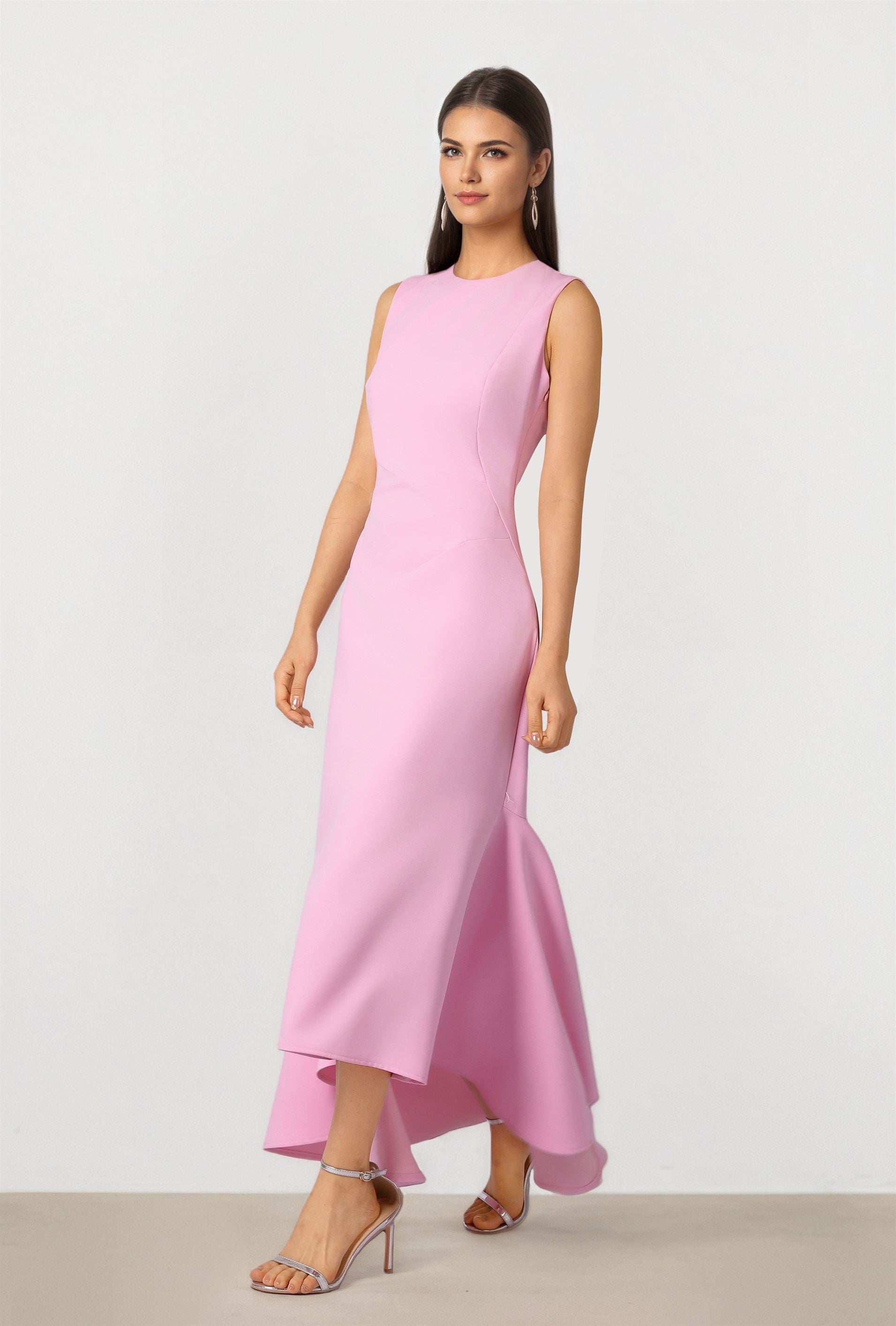 Flared Hem Dress