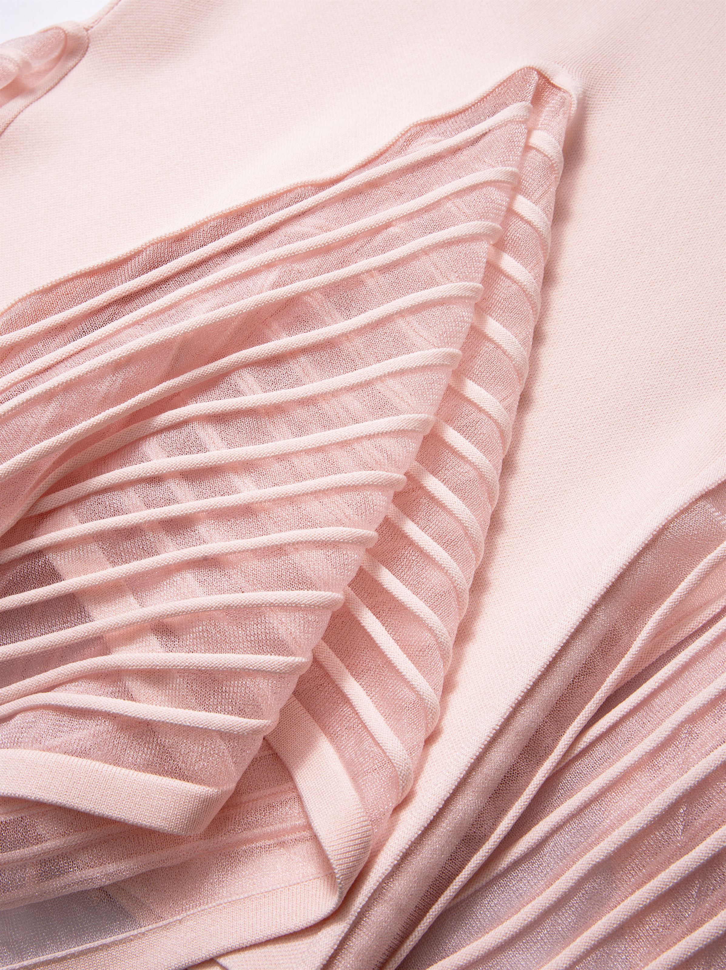 Light Pink Knit Skirt