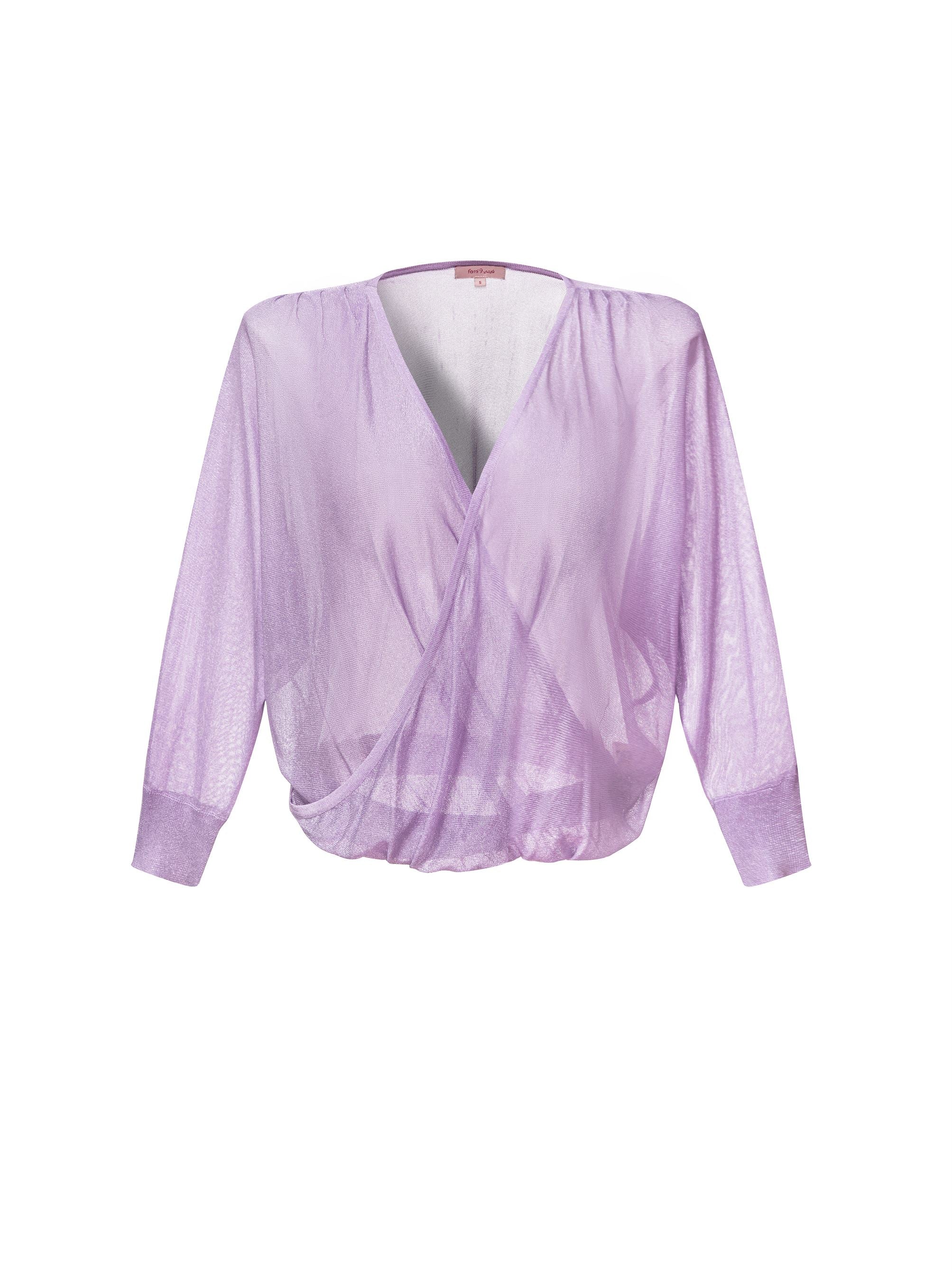 Lilac Knit Top