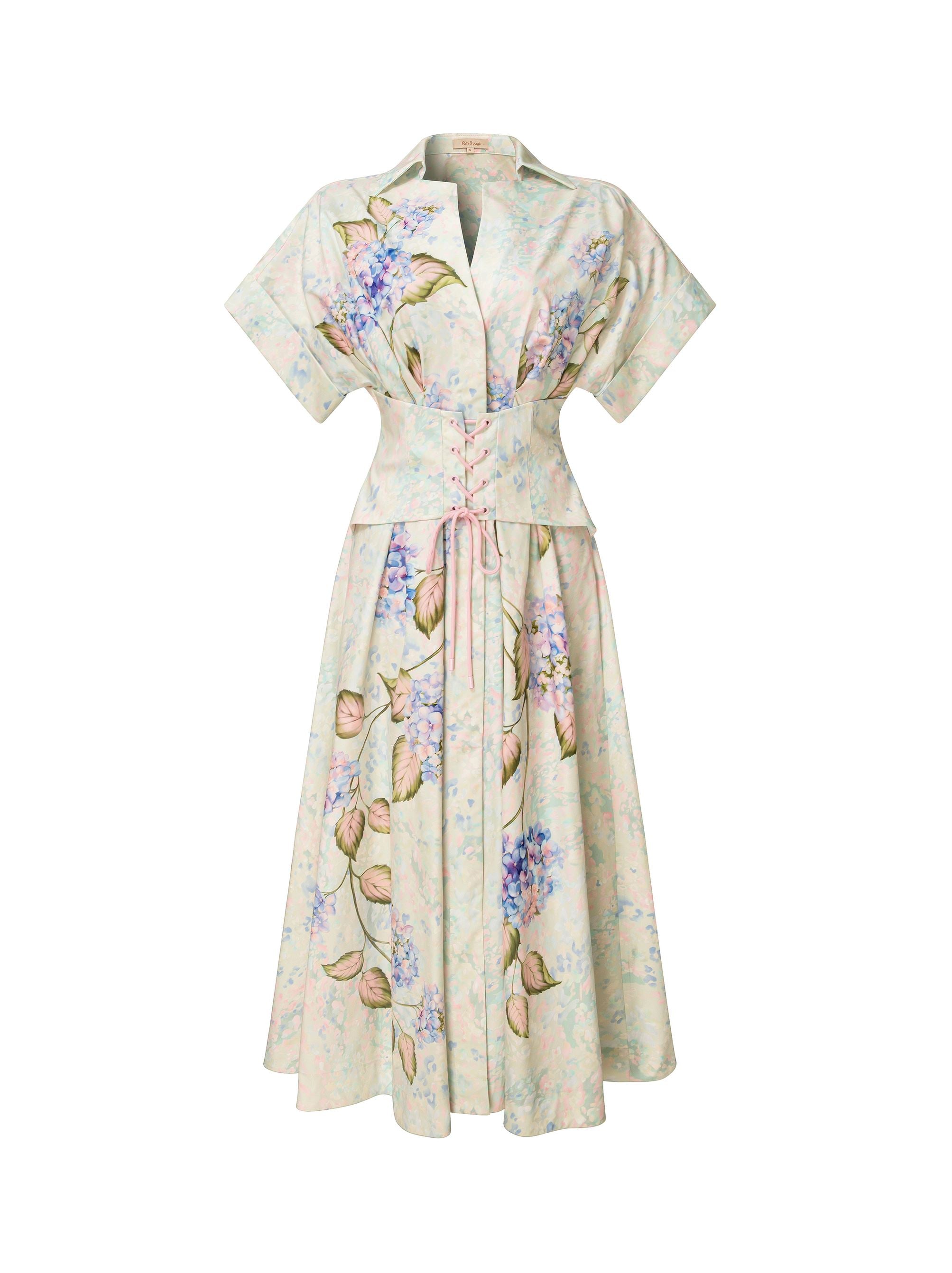 SHIRT COLLAR DRESS