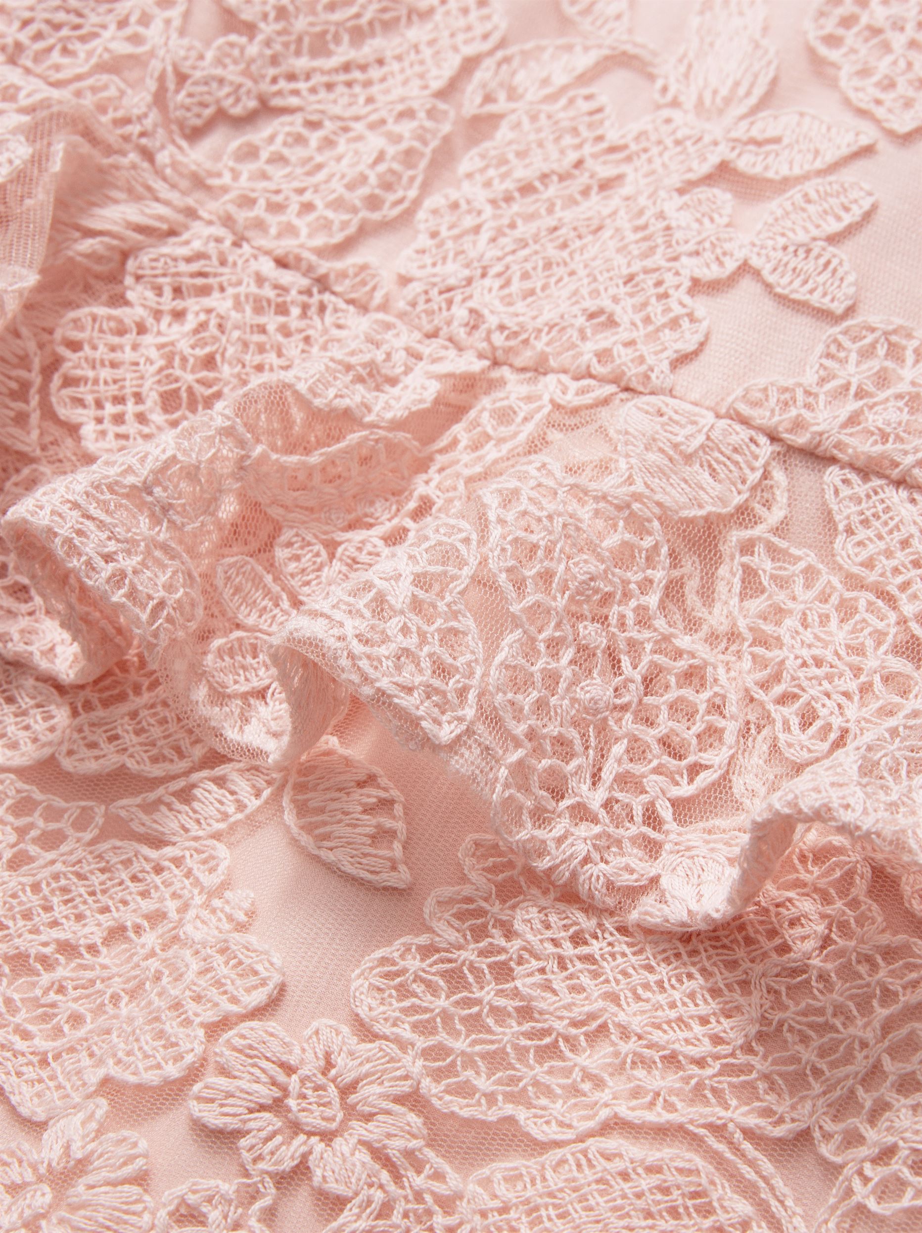 Pink Lace Dress