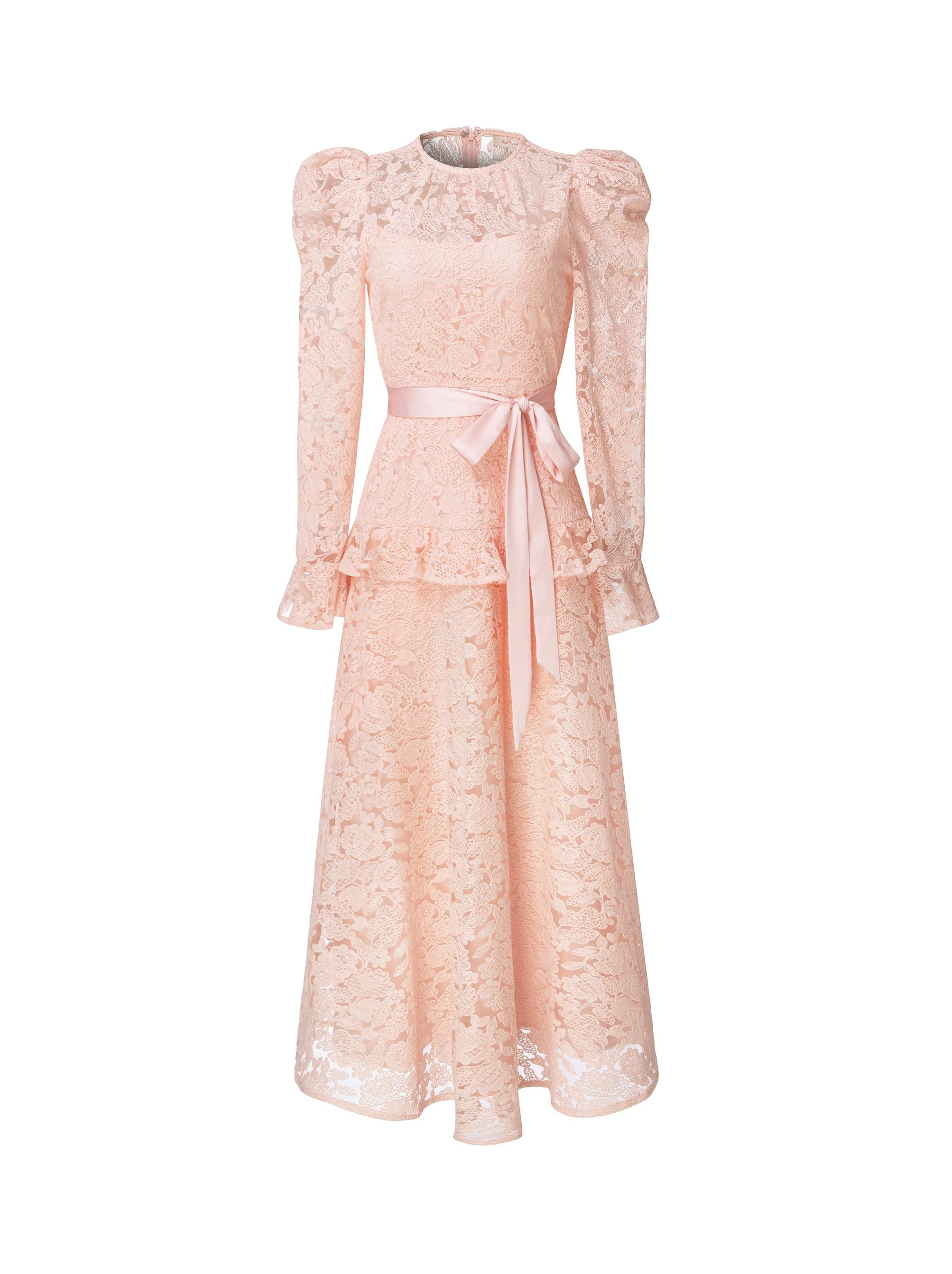 Pink Lace Dress