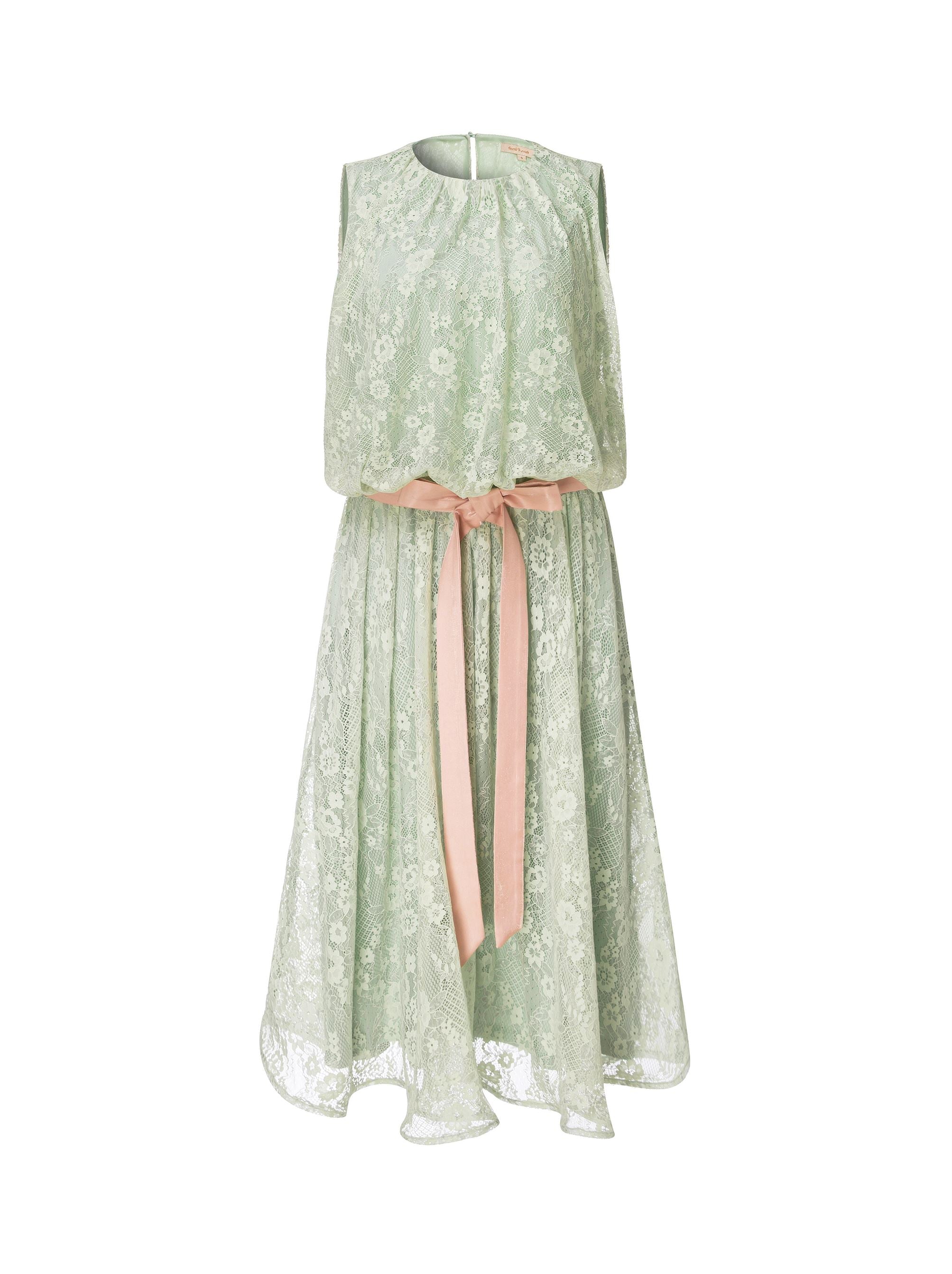 Light Green Lace Dress