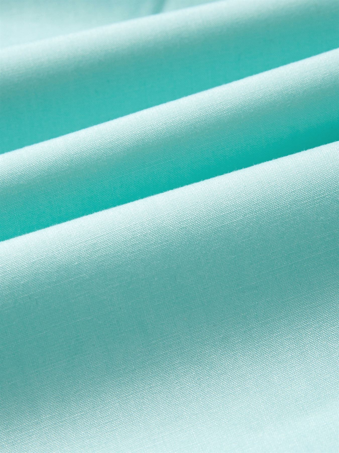 Blue Tiered Pleated Skirt