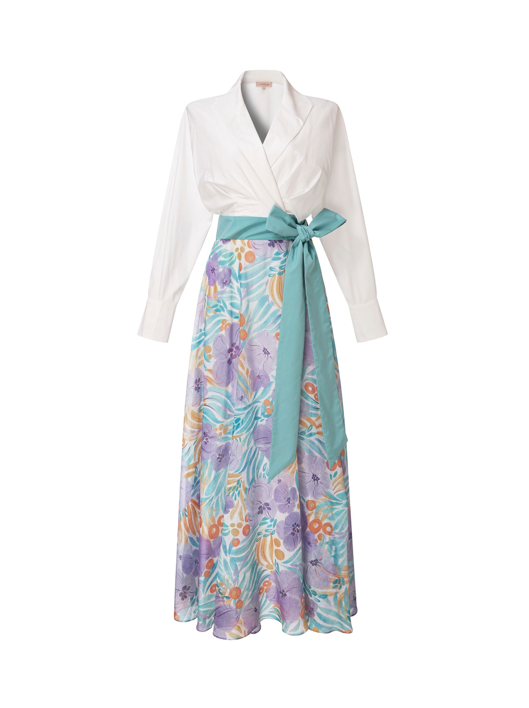 Floral Jacquard Dress