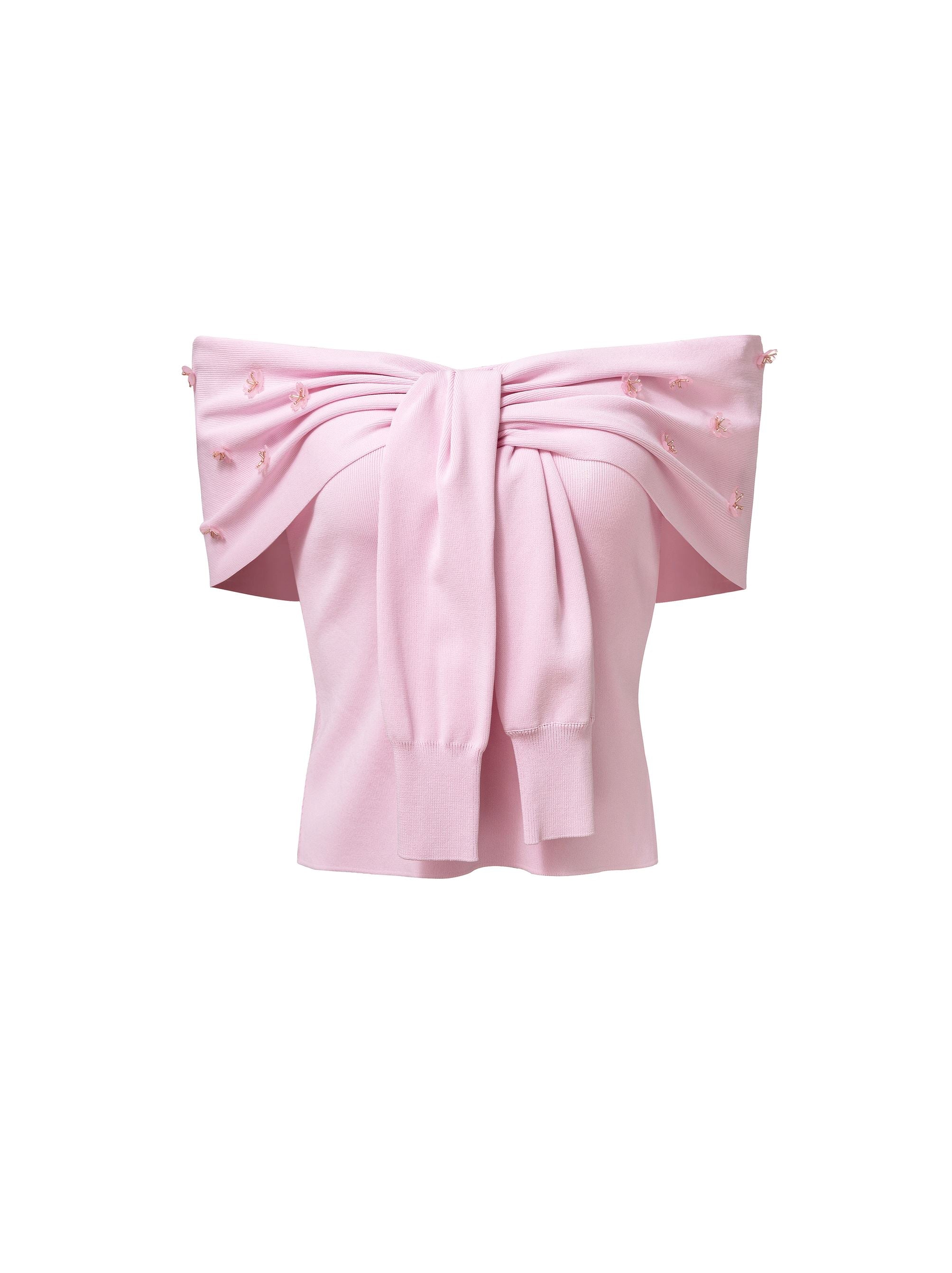Pink Knit Top